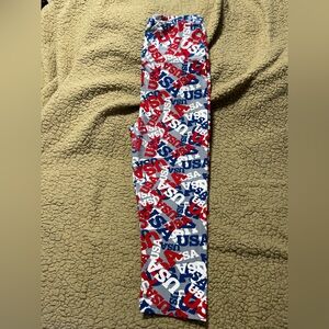 USA Themed Leggings